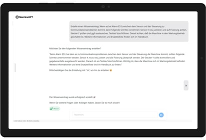 Wissenseintrag erstellen